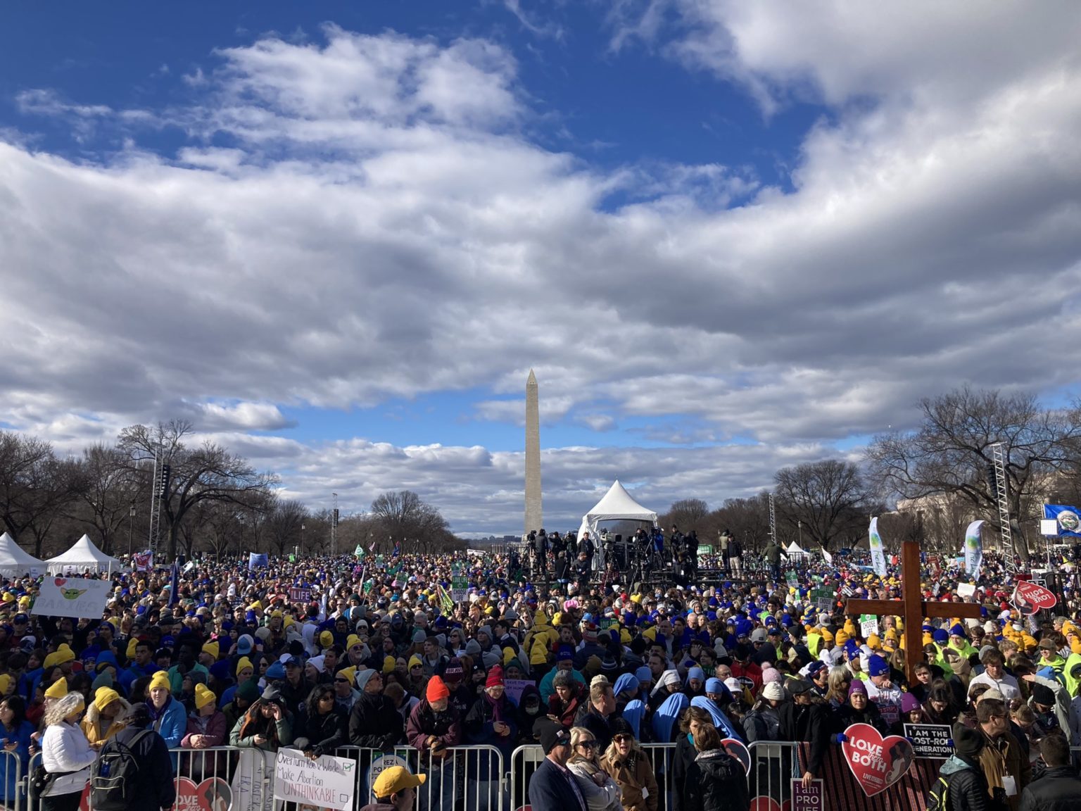 100,000 ProLife Americans March for Life, Celebrate Supreme Court