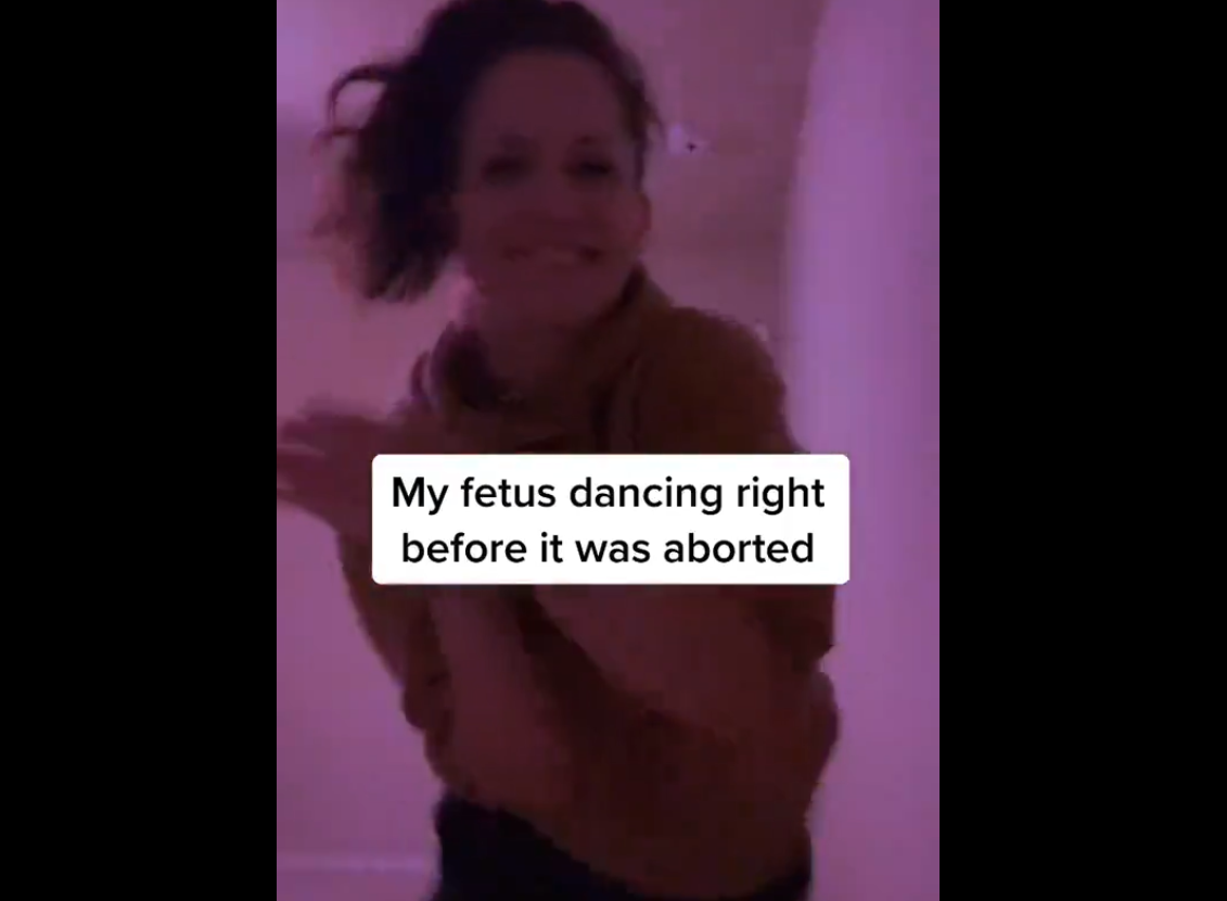 Woman Goes Viral With Video Claiming “My Fetus Dancing Right Before It Was Aborted”