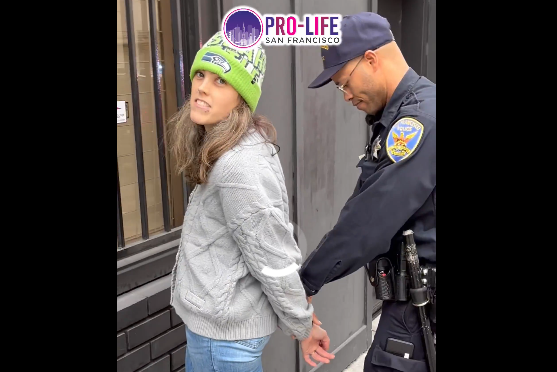 Pro-Life Woman Arrested at Planned Parenthood for Handing Out Brochures