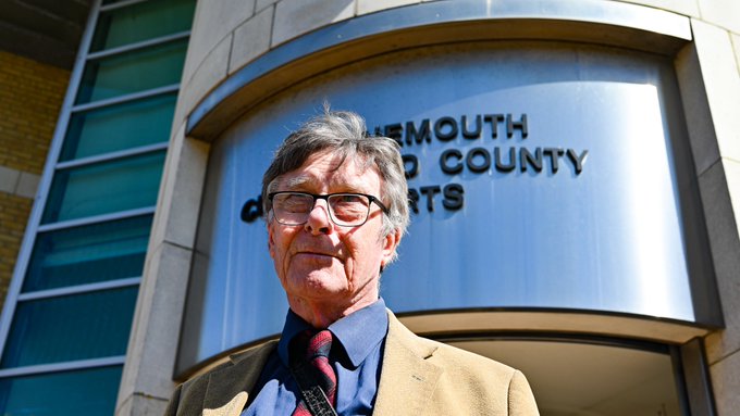 David Skinner, 80 year old Christian pro life campaigner who won his High Court appeal against conviction for emailing abortion images to police