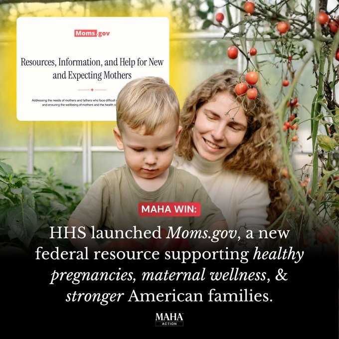 Trump Admin Launches Moms.gov to Support Pregnant Women